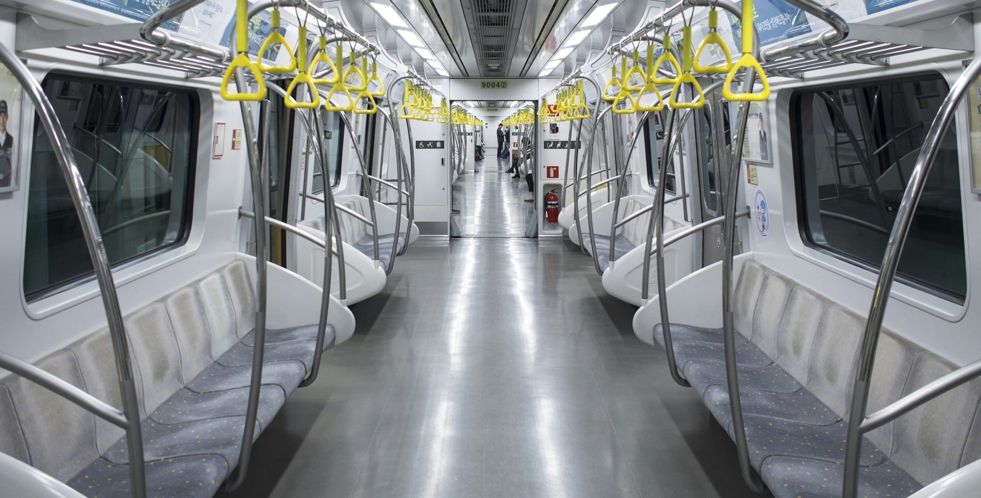 Seoul metro interior